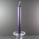 24cm Purple Stearin Classic Dinner Candles